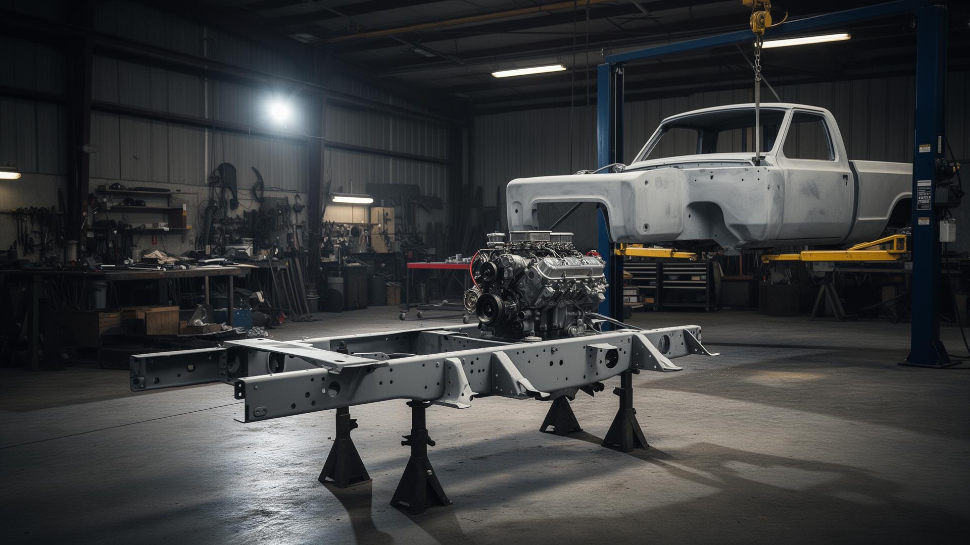 Full Builds at 1776 Kustom Truck Fab