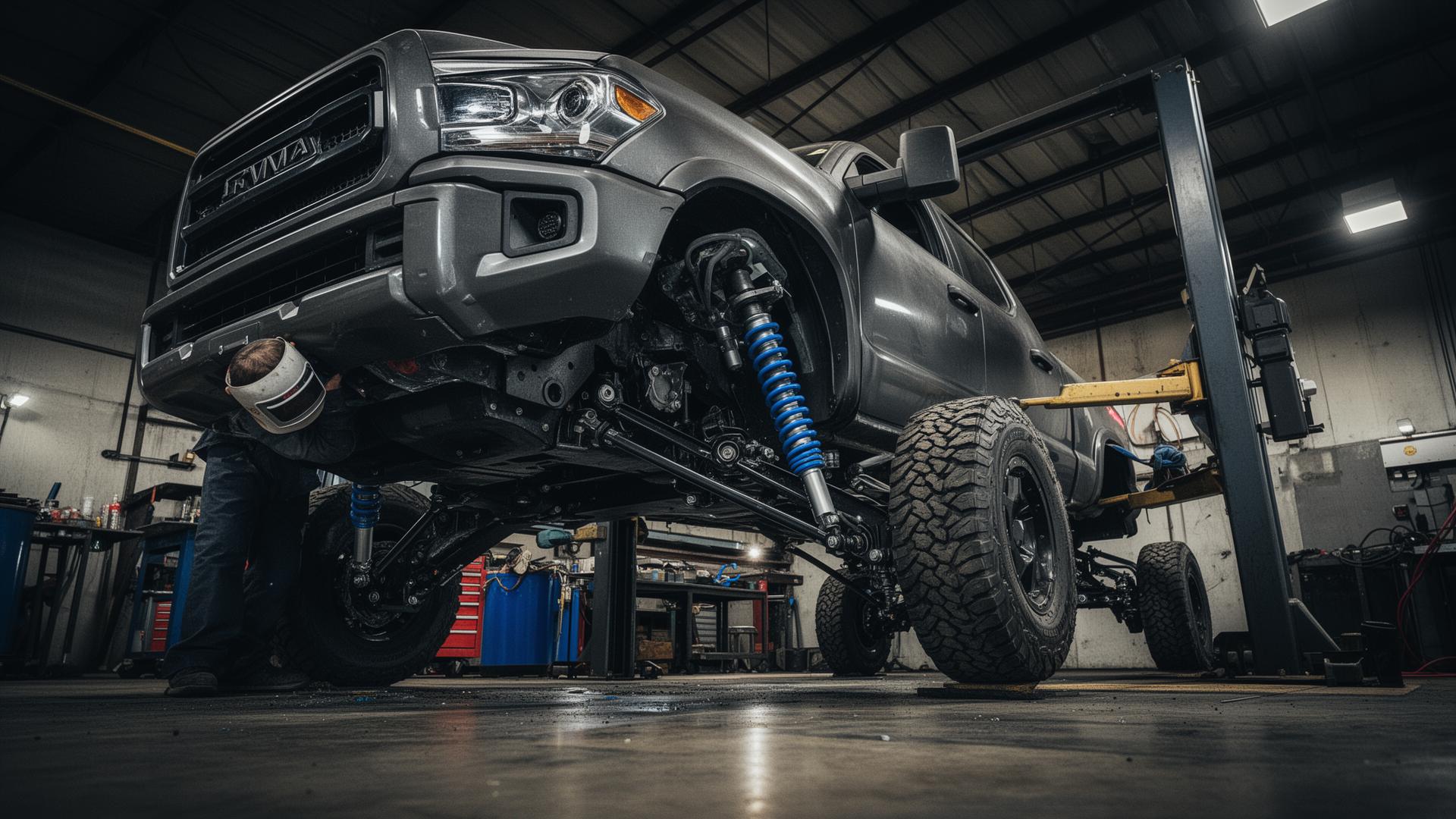 Lift Kits & Suspension at 1776 Kustom Truck Fab
